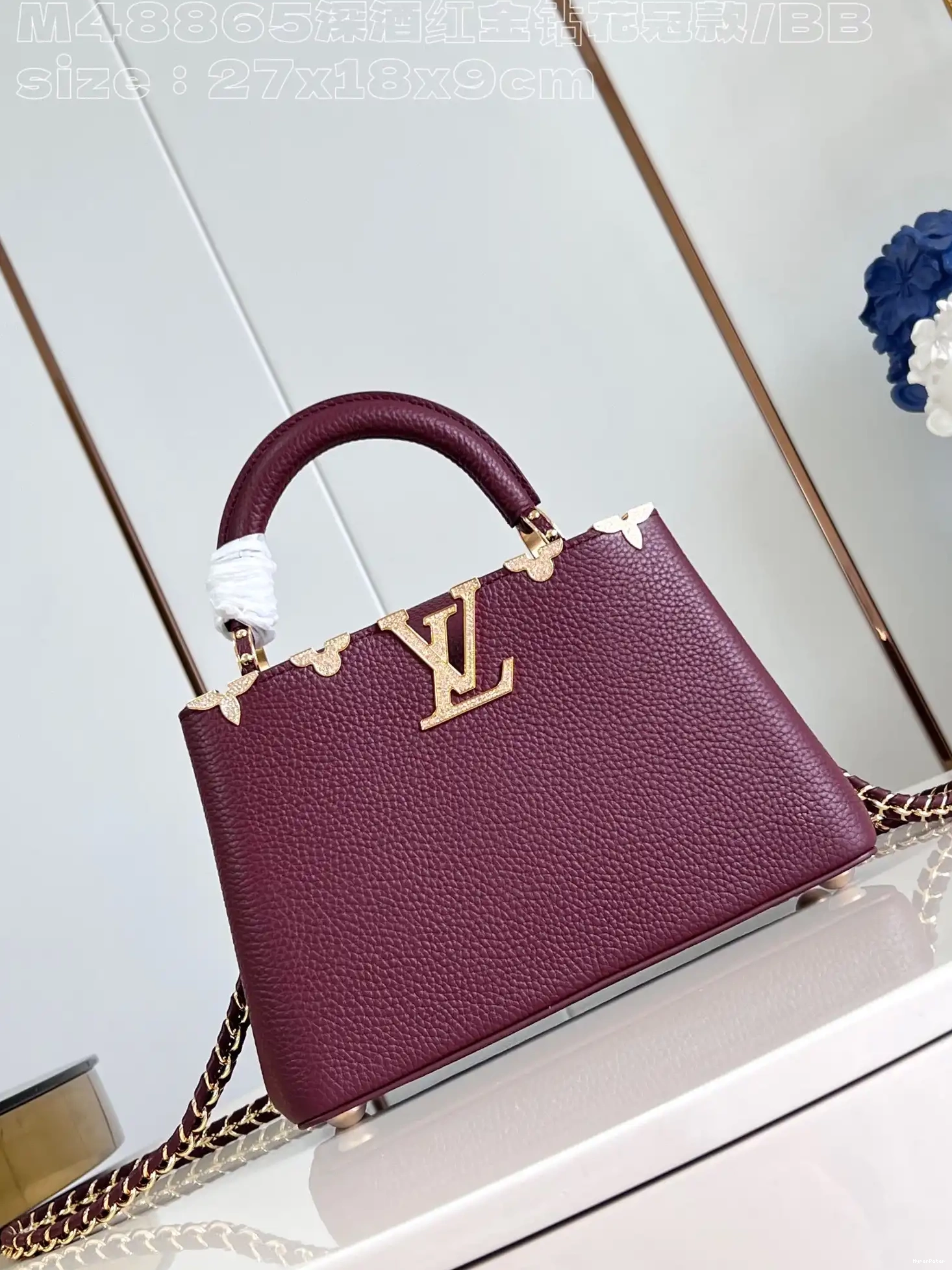 CAPUCINES VUITTON LOUIS BB-27*18*9CM 0525